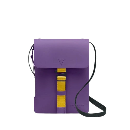 Mini Bandolera Splash Violeta/Amarillo Gaston Luga